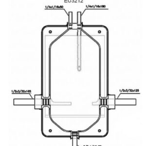 VENOUS BAG 5 PORTS NO DOP